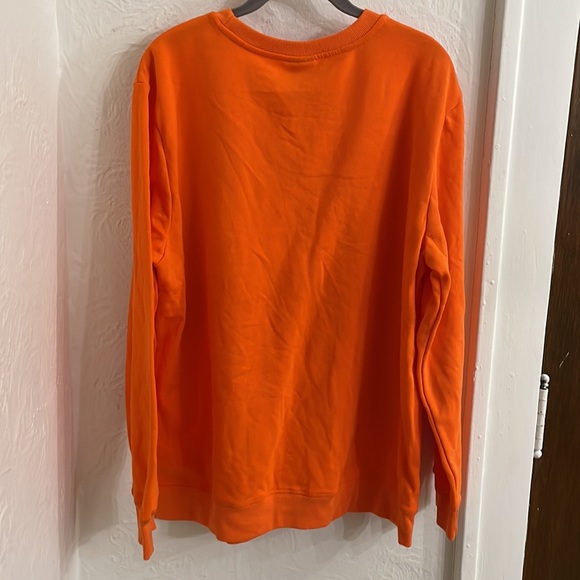 ADTN Men's Too Old For This Sheet Sweatshirt Size XXL in Orange - Picture 5 of 5